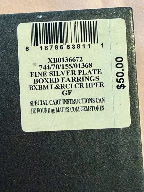 And Now This NWT Gold Crystal Huggie Earrings - Gold - Picture 5 of 5